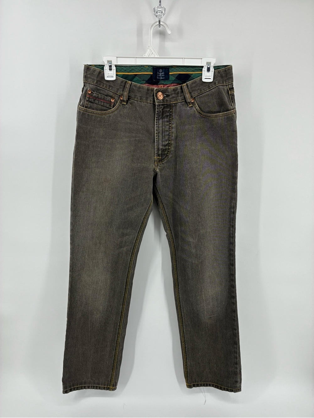 Bugatti 32/34 Men's Dark Gray Casual Jeans Denim